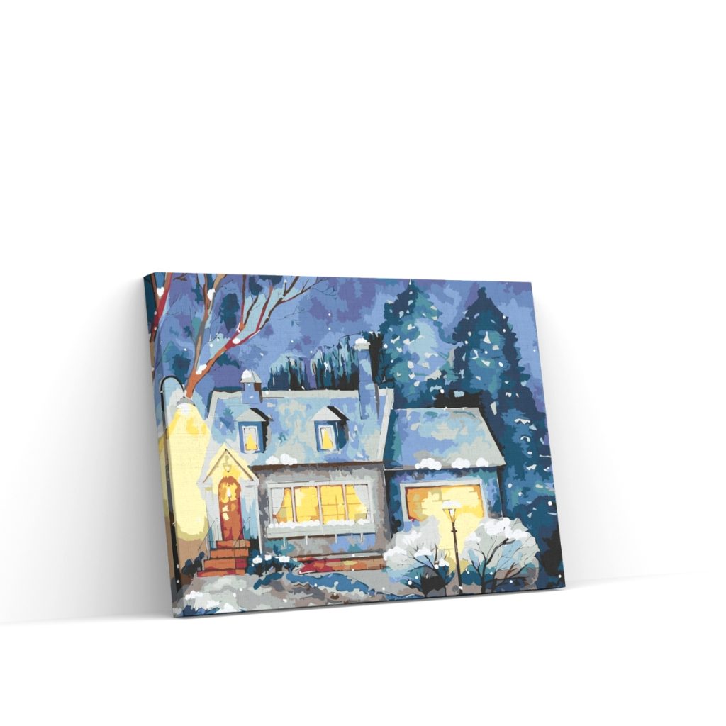 Pintar por Números - Paisaje invernal