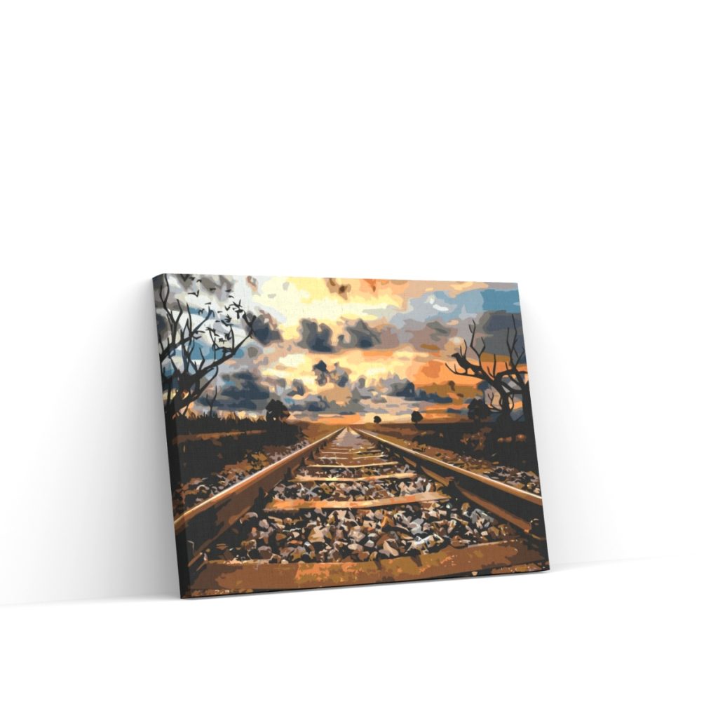 Pintar por Números - Ferrocarril