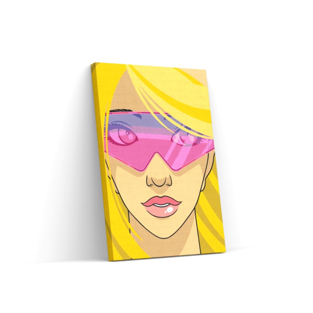 Pintar por Números - Rubia encantadora