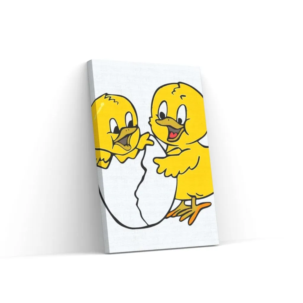 Pintar por Números - Lindos pollitos