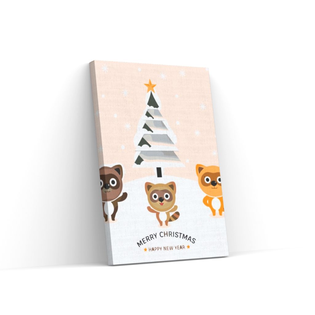 Pintar por Números - Simpáticos mapaches