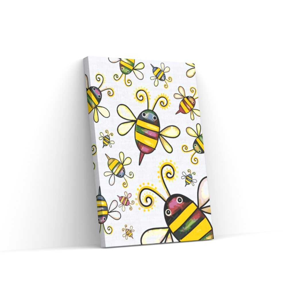 Pintar por Números - Bonitas abejitas