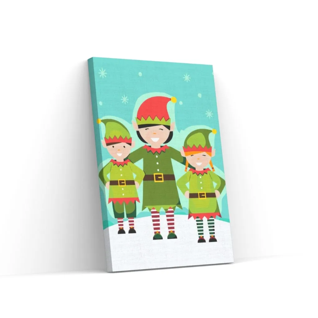 Pintar por Números - Duendes navideños