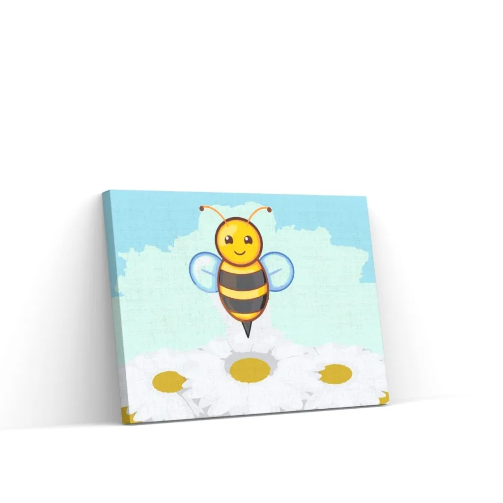 Pintar por Números - Abeja alegre