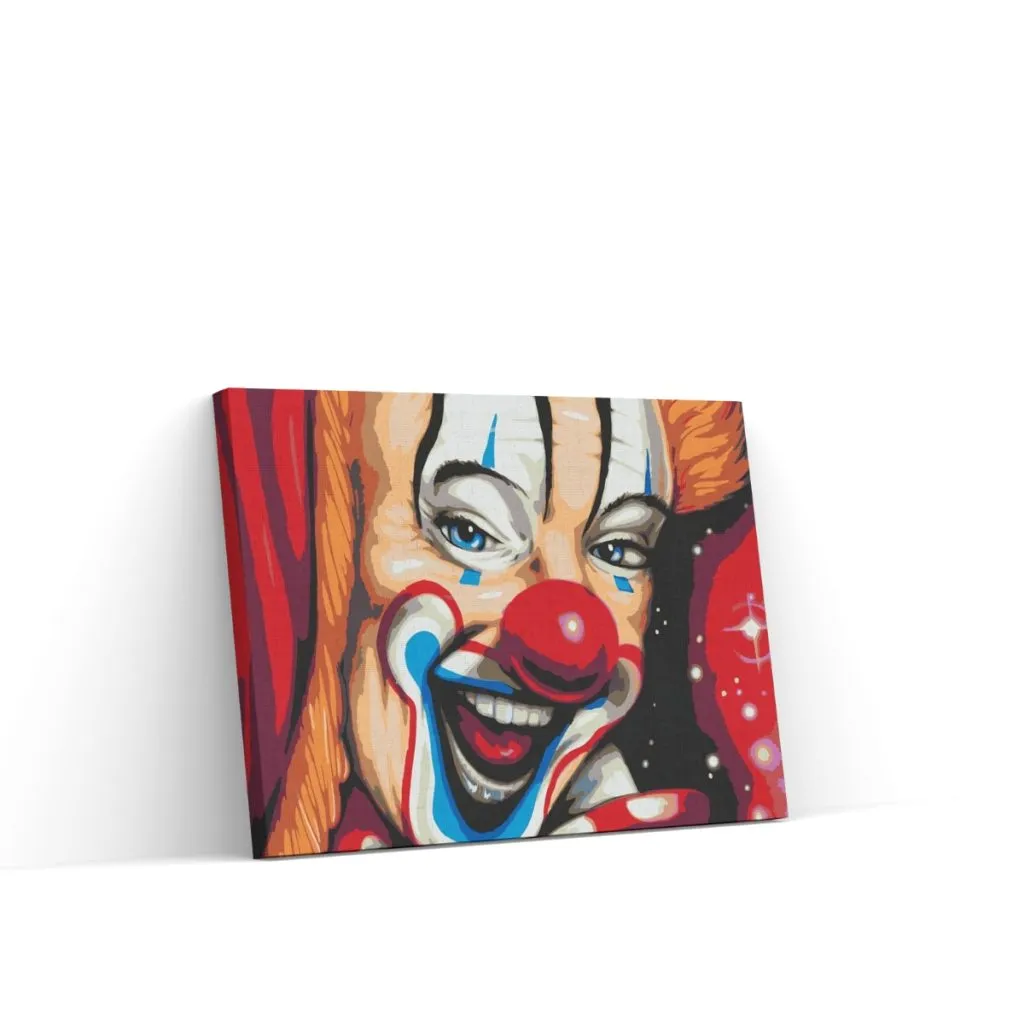 Pintar por Números - Payaso alegre