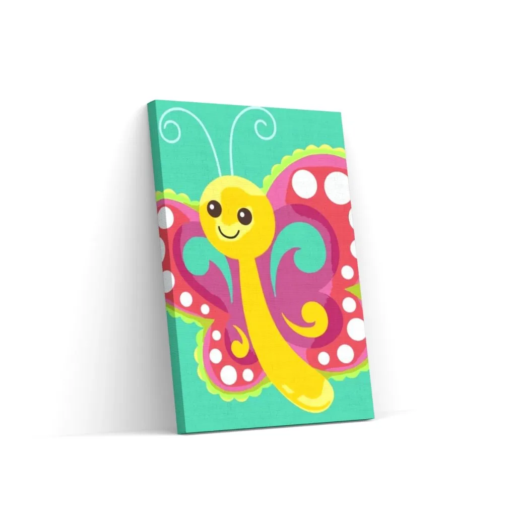Pintar por Números - Pajarita sonriente