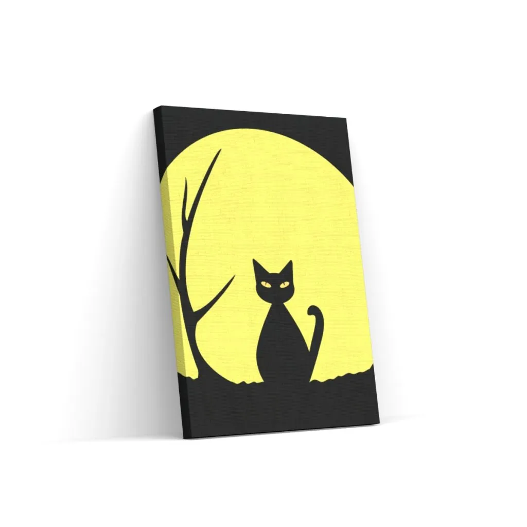 Pintar por Números - Gato negro 2