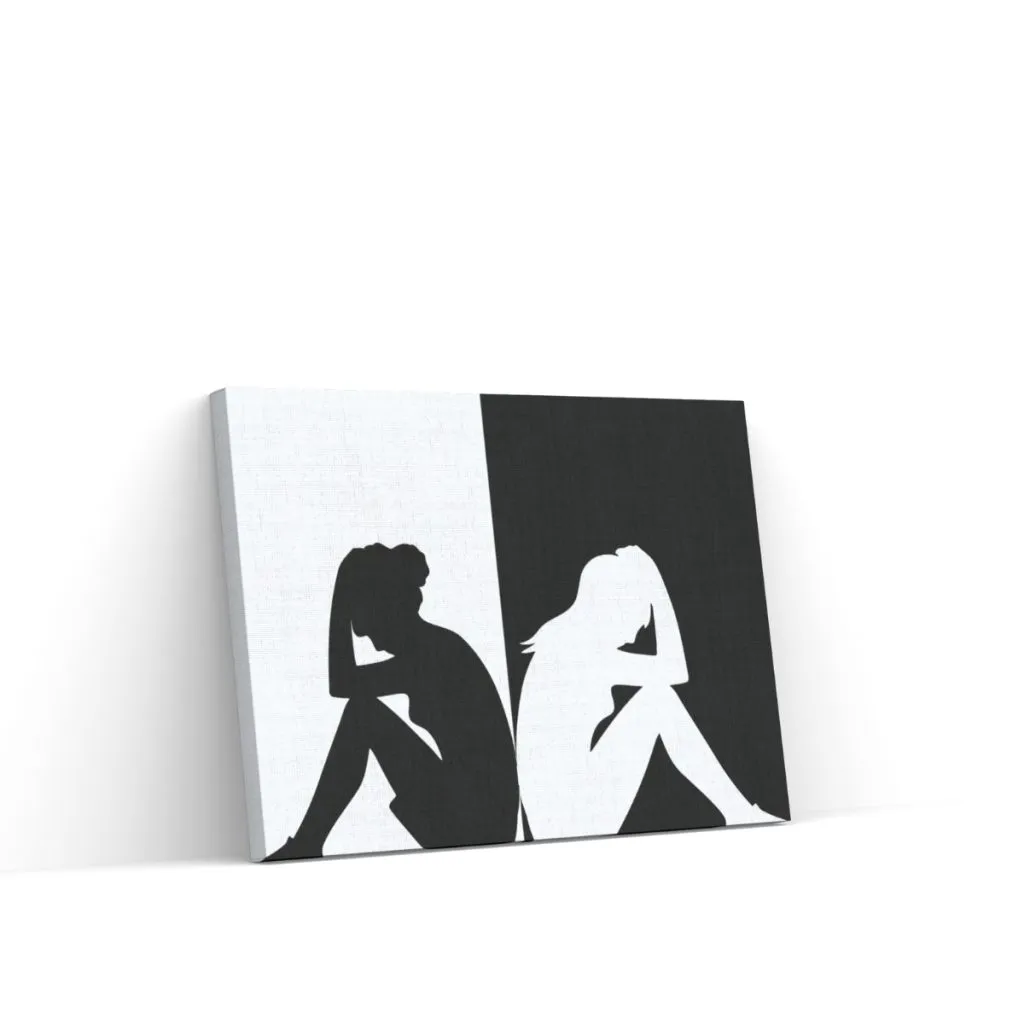 Pintar por Números - Negro contra blanco