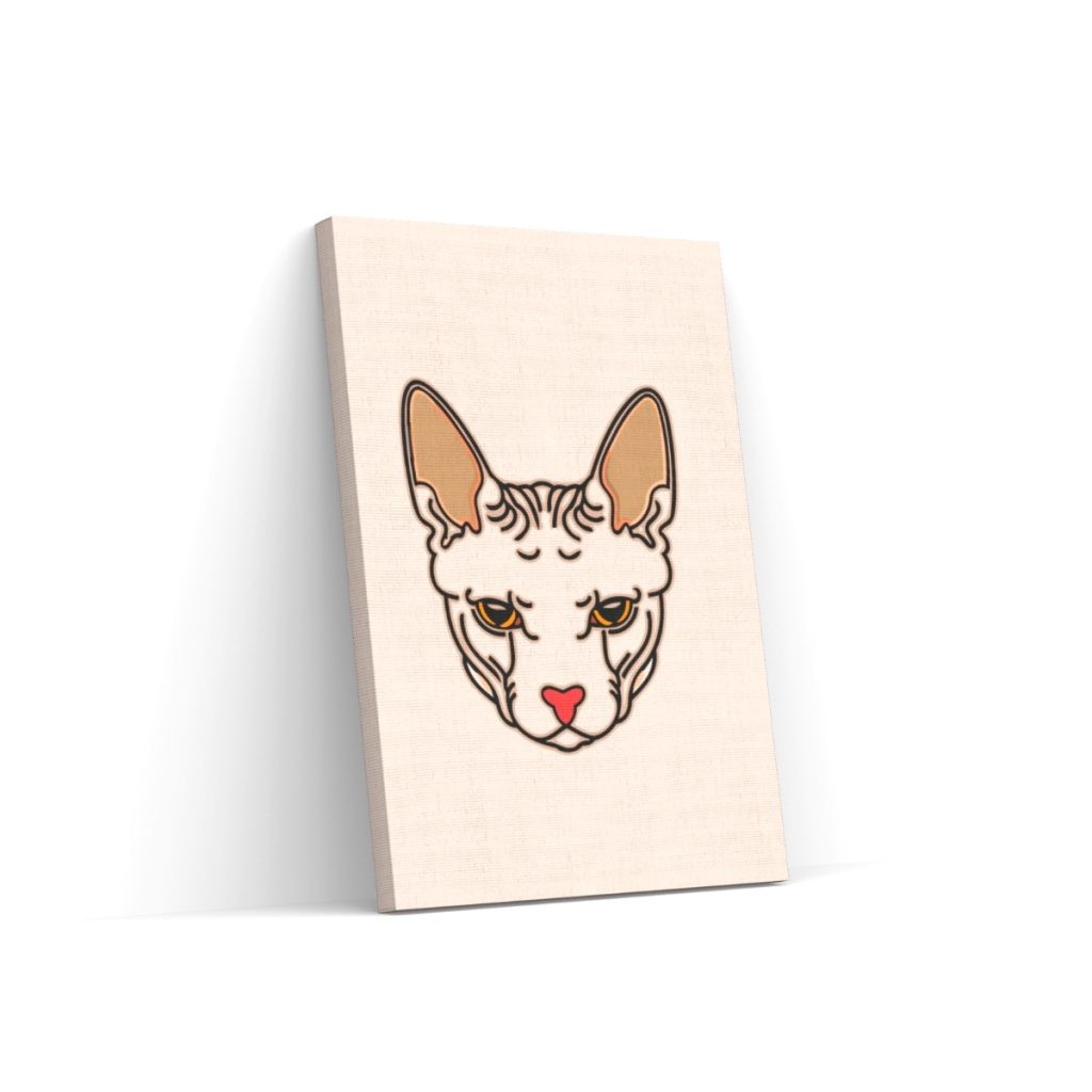 Pintar por Números - Cabeza de gato