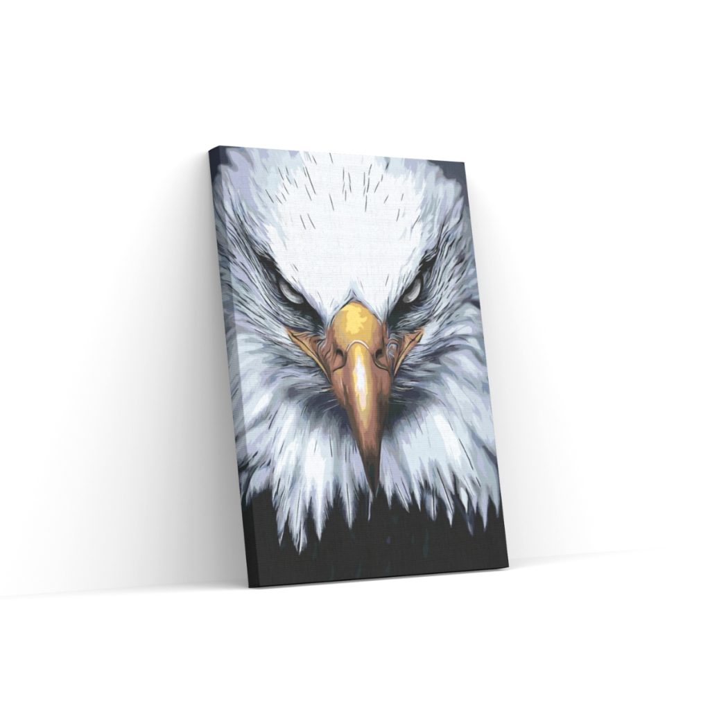 Pintar por Números - La cabeza de un águila