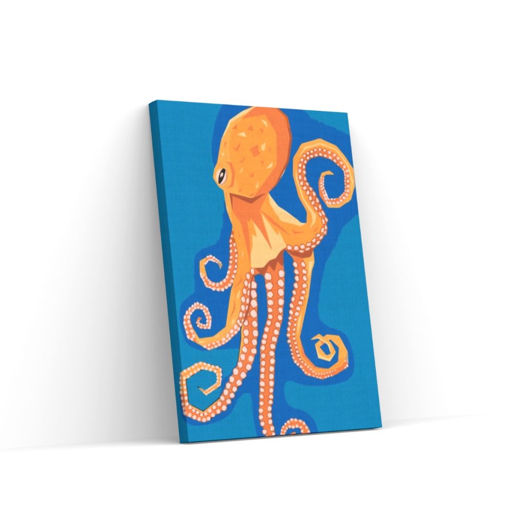 Pintar por Números - Pulpo