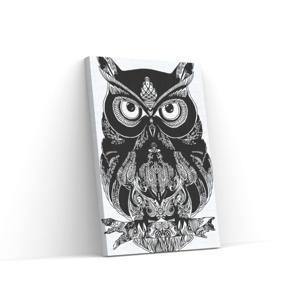 Pintar por Números - Búho mandala