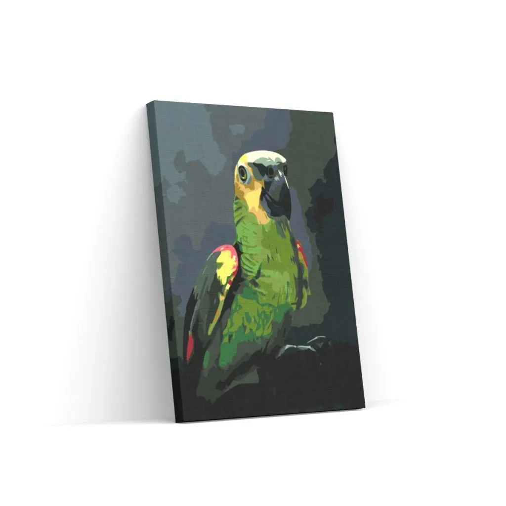Pintar por Números - Loro amazónico