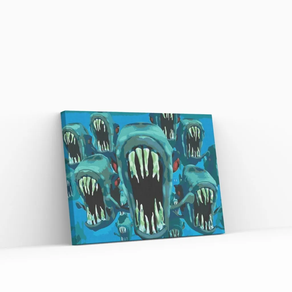 Pintar por Números - Piraña