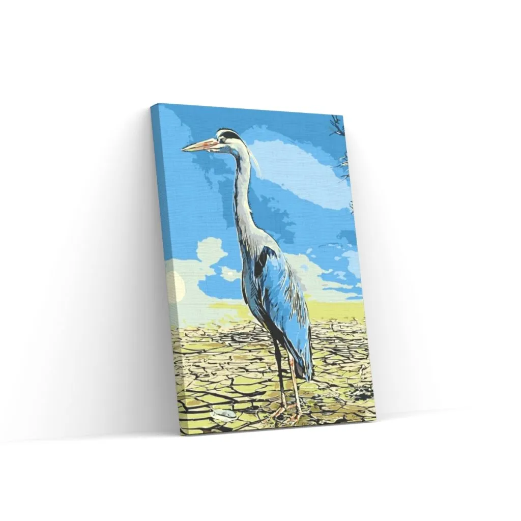Pintar por Números - Garza