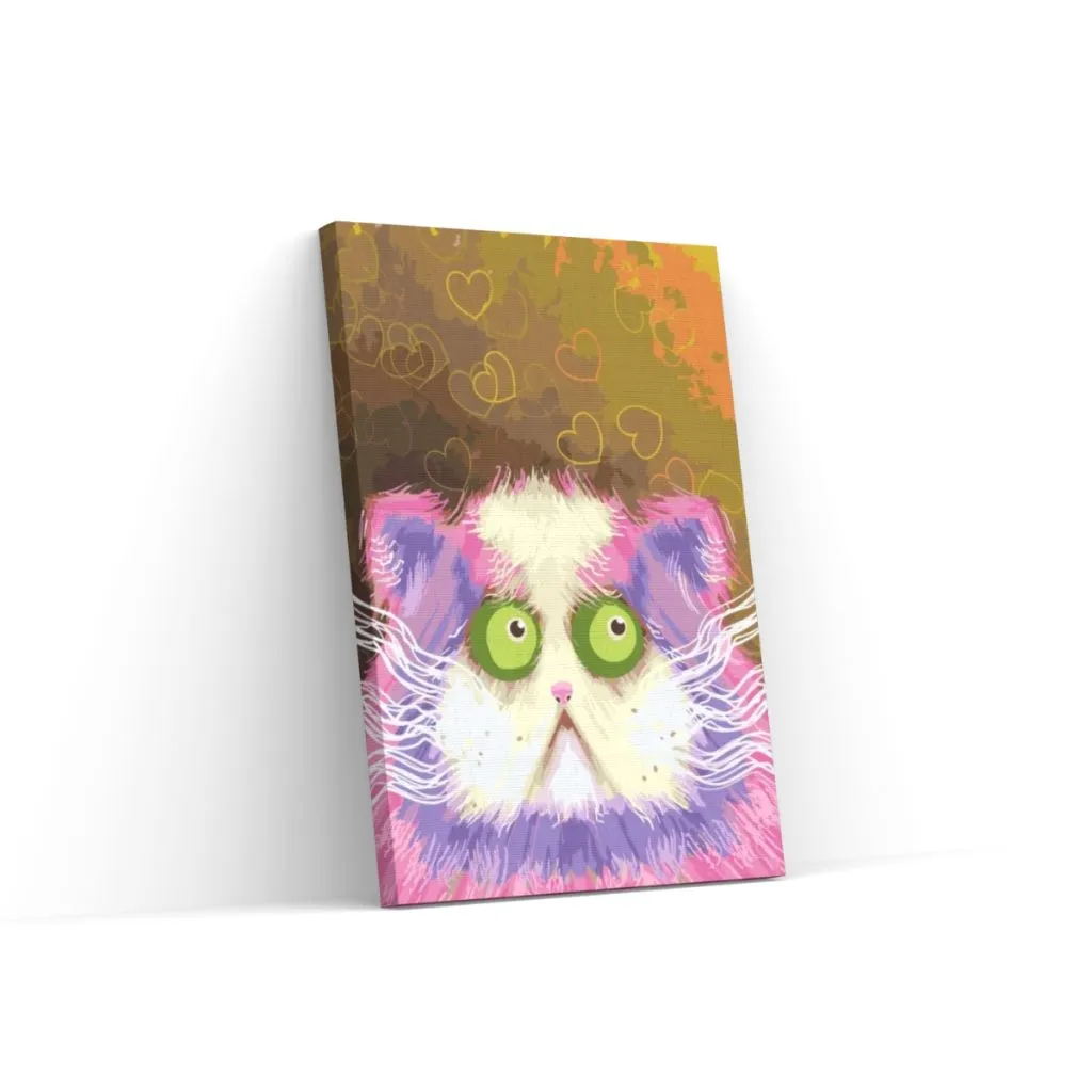 Pintar por Números - Gato somnoliento