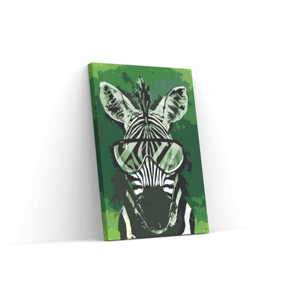 Pintar por Números - Cebra con gafas