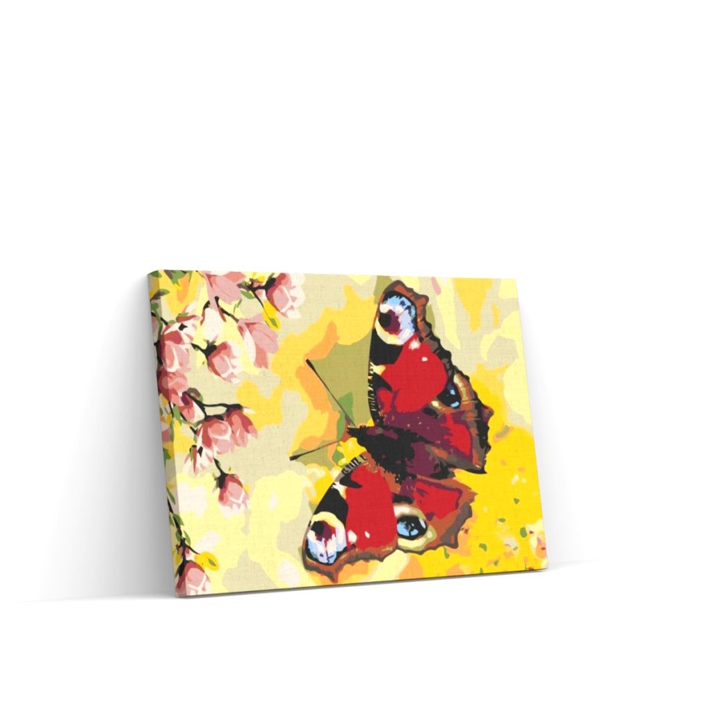 Pintar por Números - Babočka ojo de pavo real