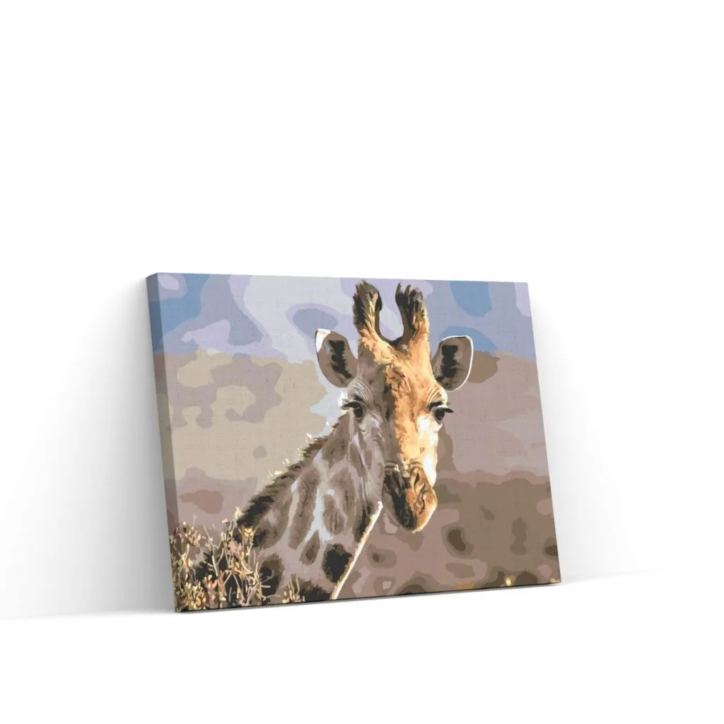 Pintar por Números - Jirafas de safari