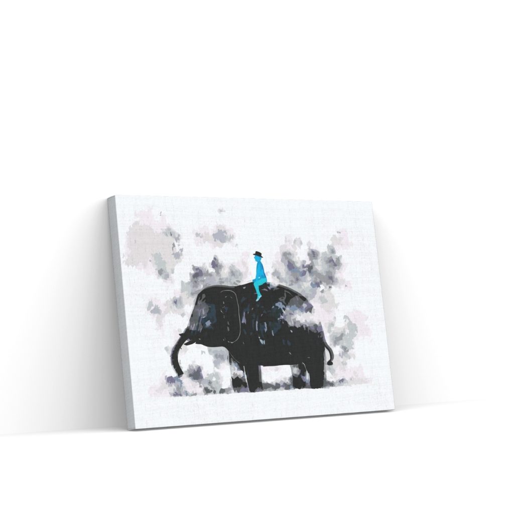 Pintar por Números - Paseo en elefante