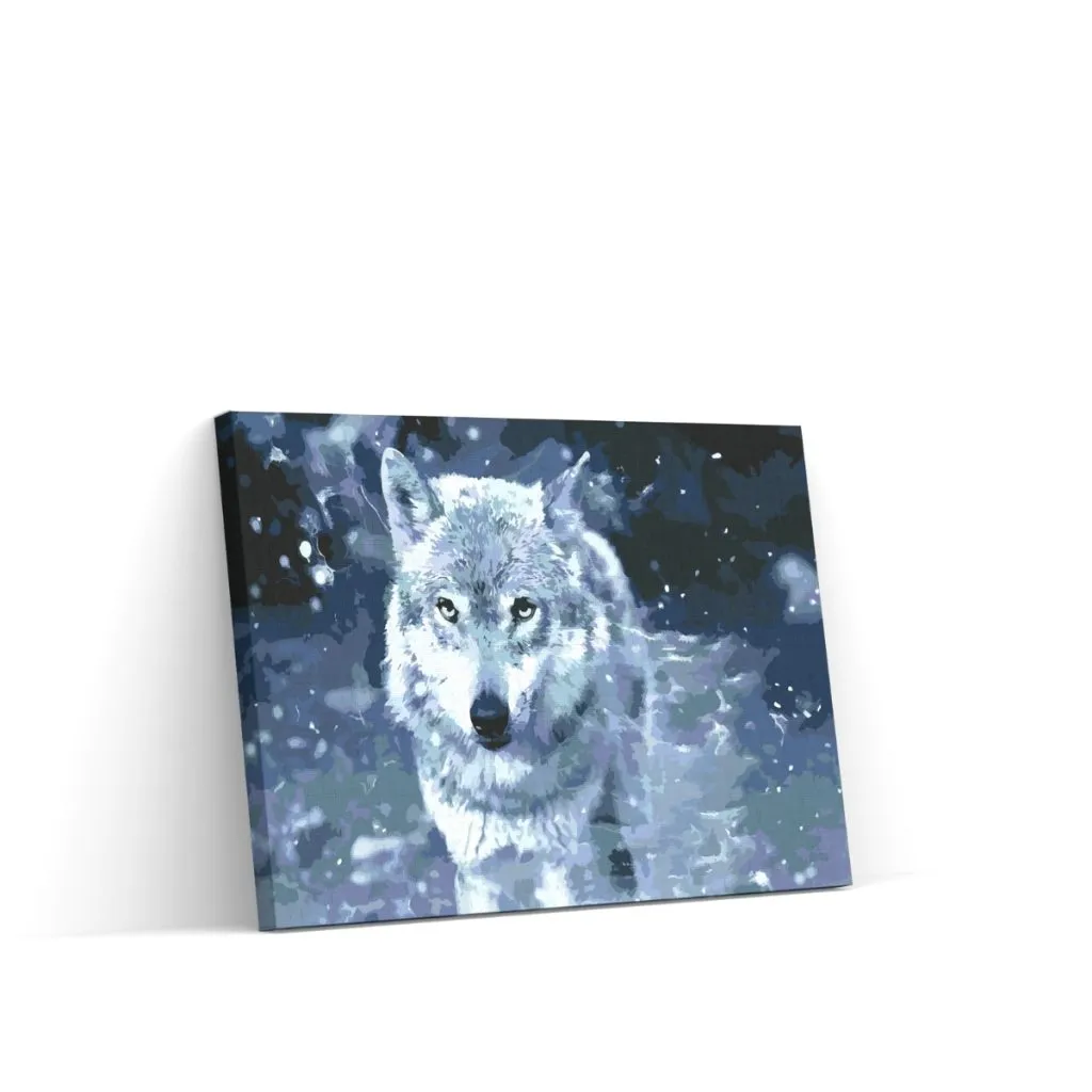 Pintar por Números - Lobo depredador