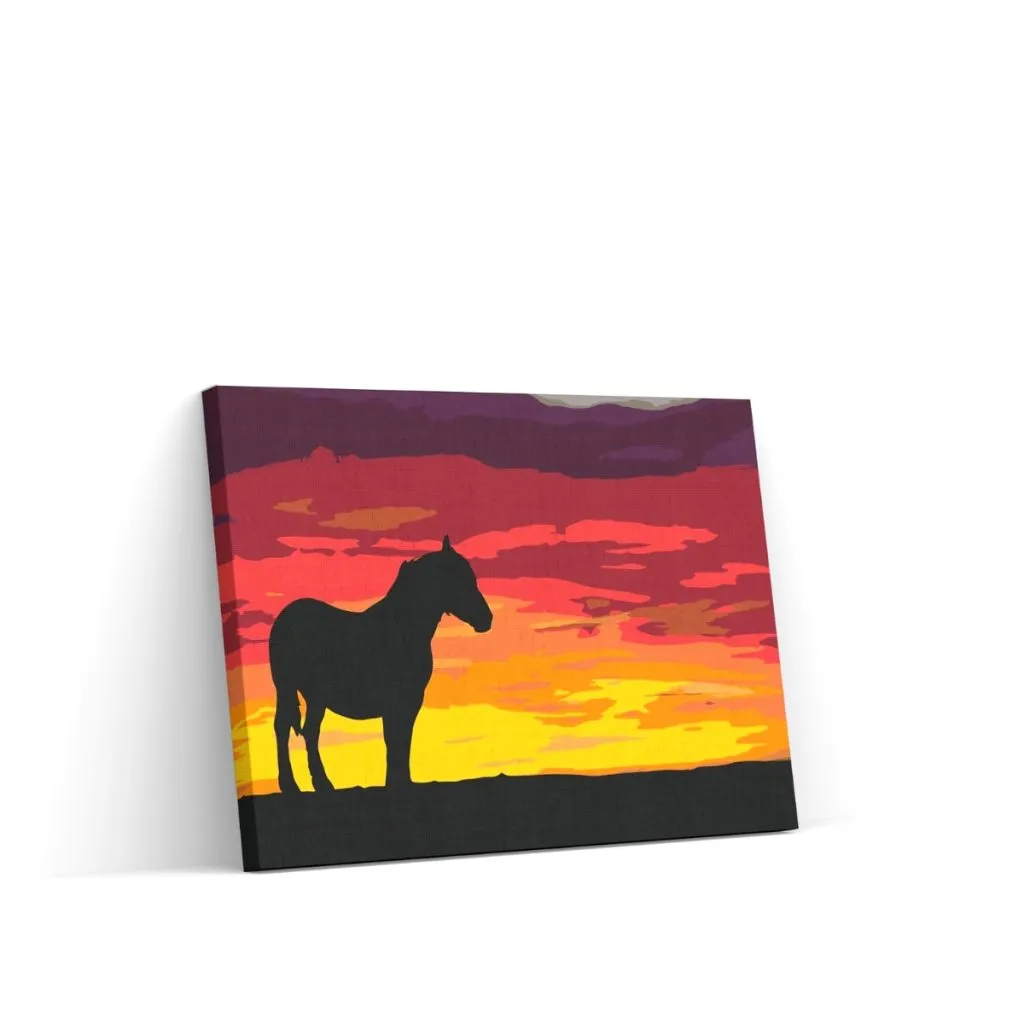 Pintar por Números - Caballo de batalla