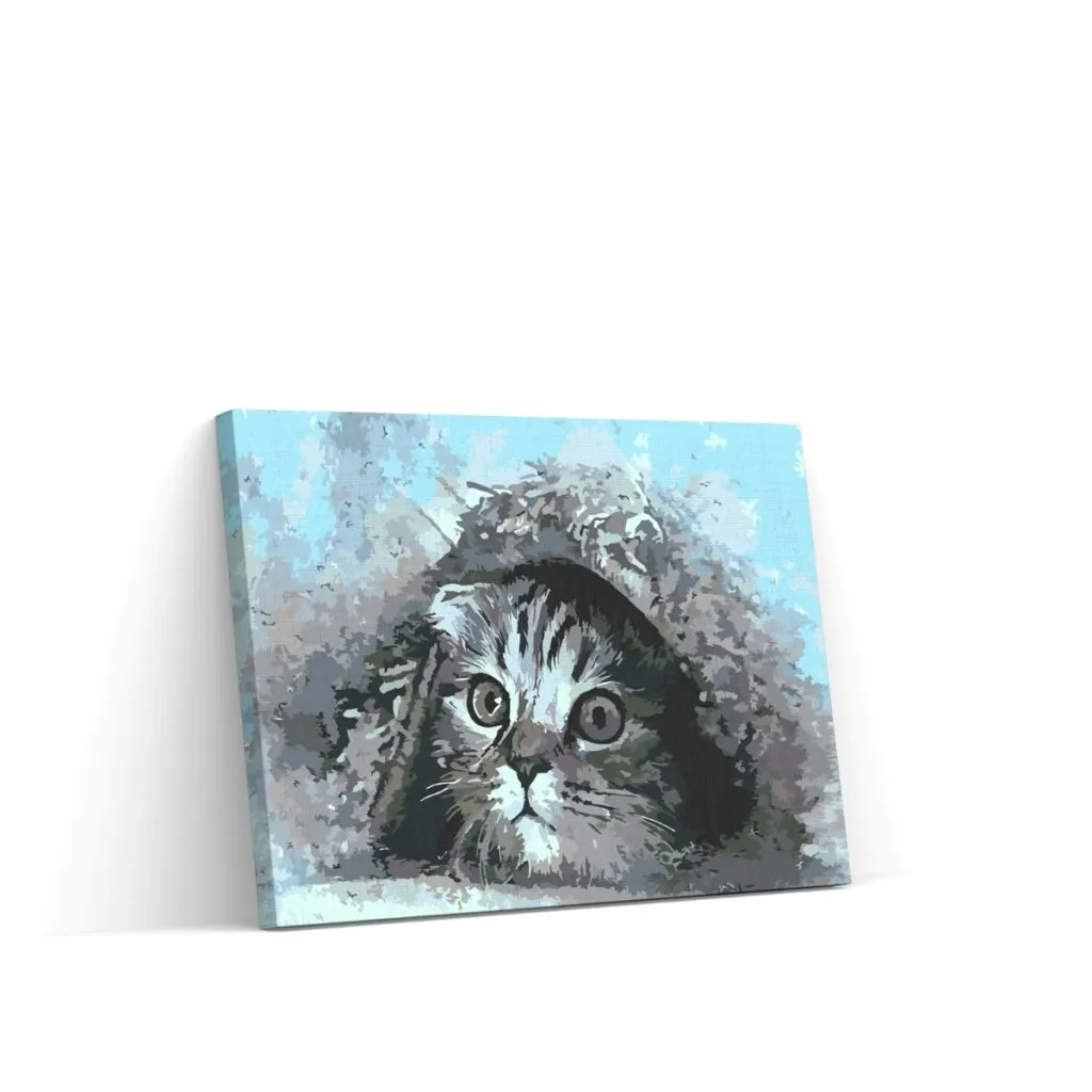 Pintar por Números - Gatito oculto