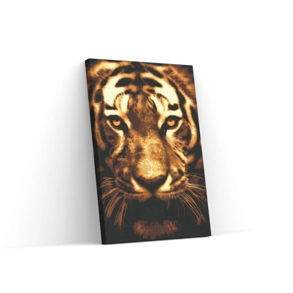 Pintar por Números - Tigre en la luz