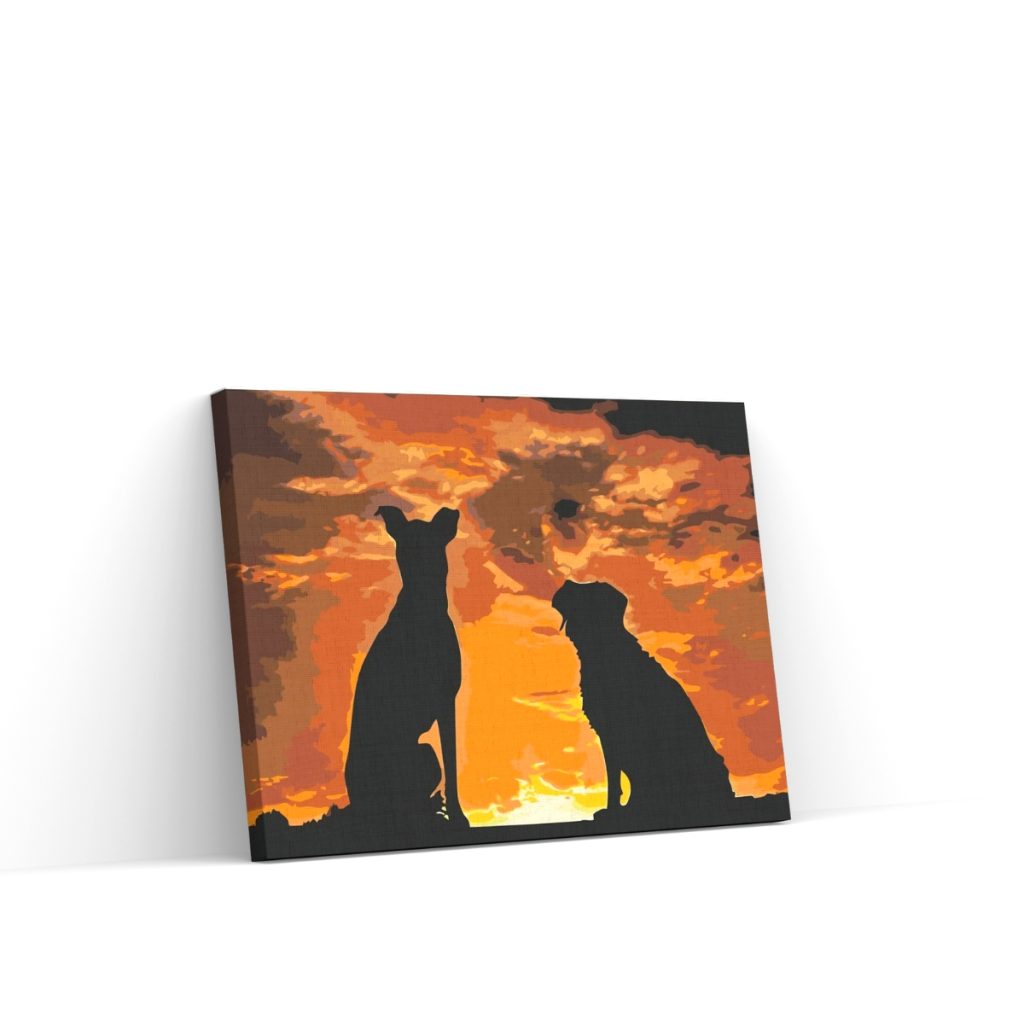 Pintar por Números - Amigos del perro