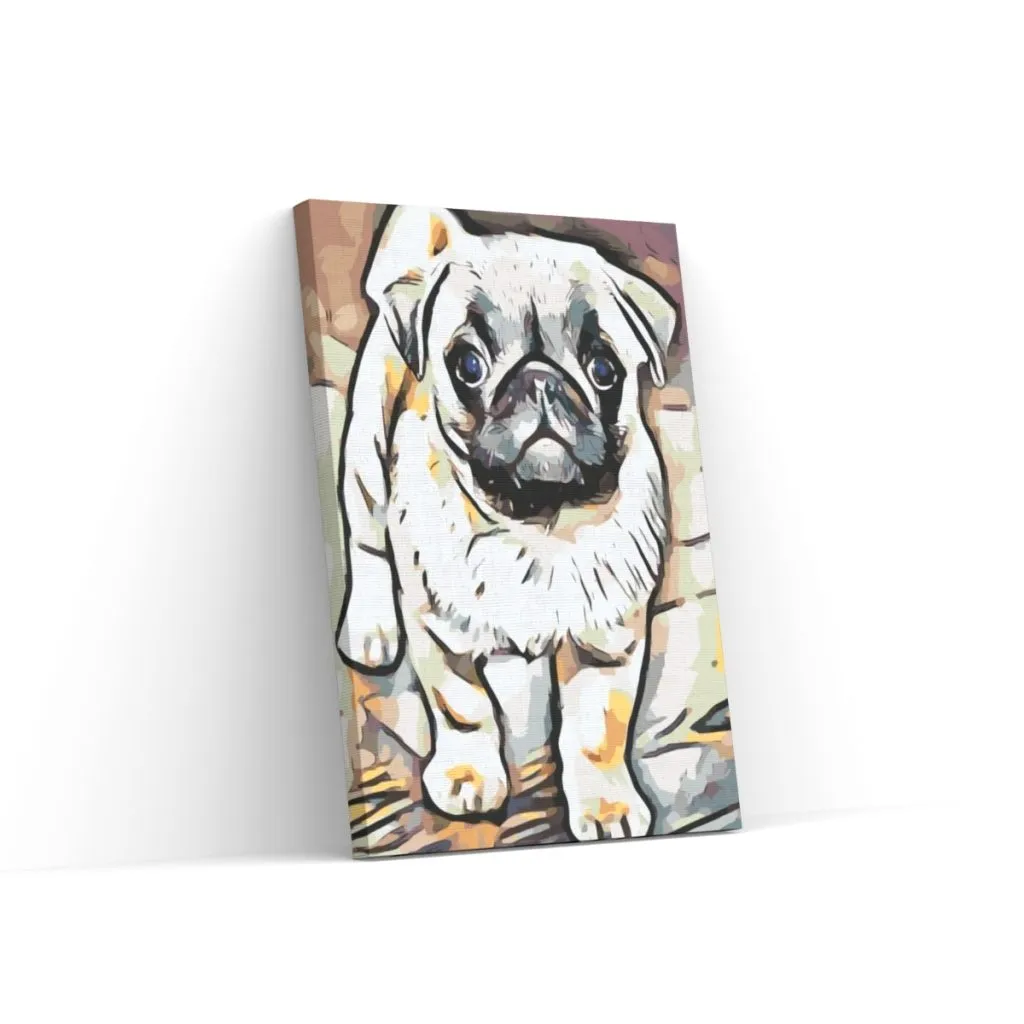 Pintar por Números - Pug