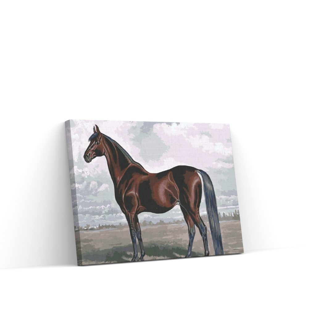 Pintar por Números - El majestuoso caballo