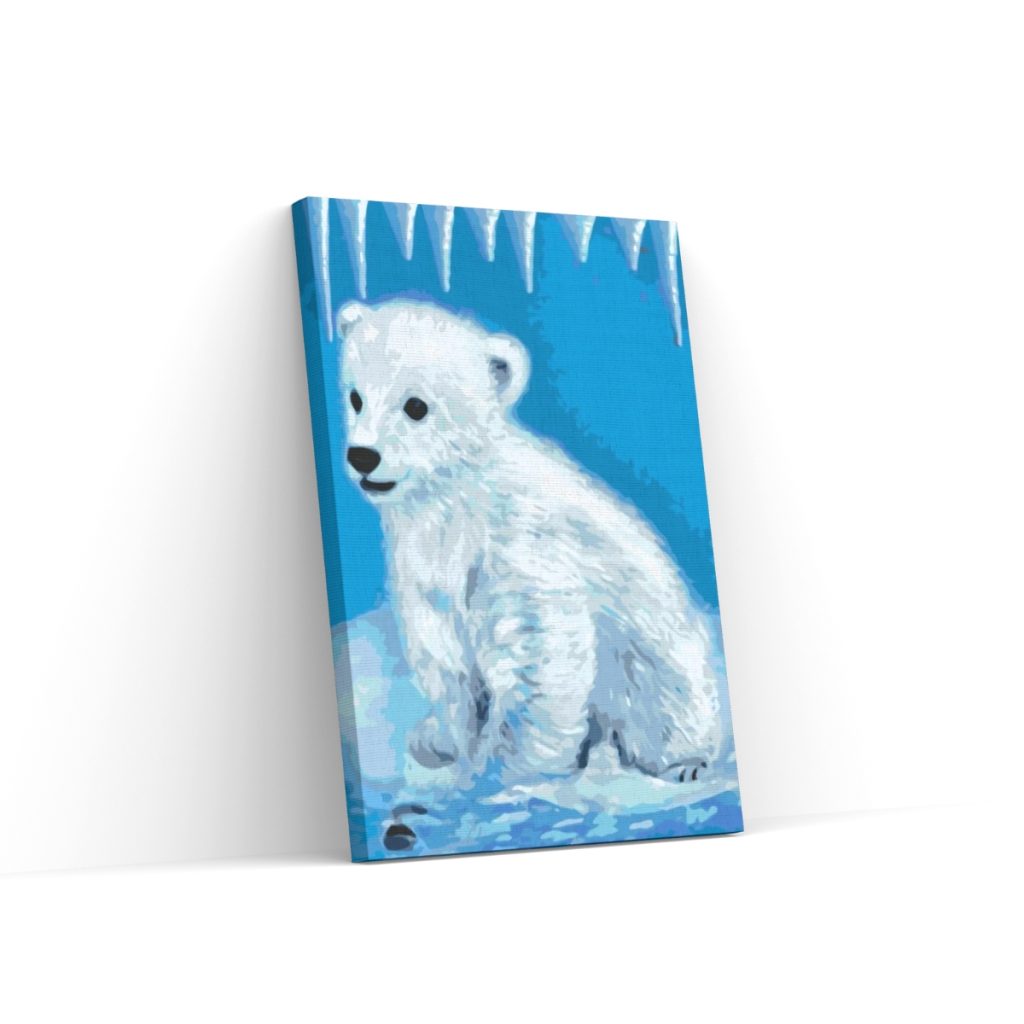 Pintar por Números - Oso polar