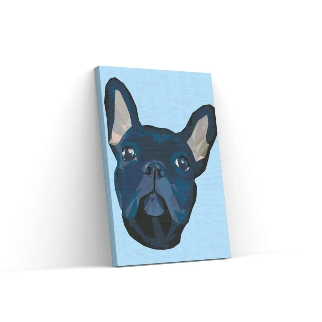 Pintar por Números - Bulldog francés 4
