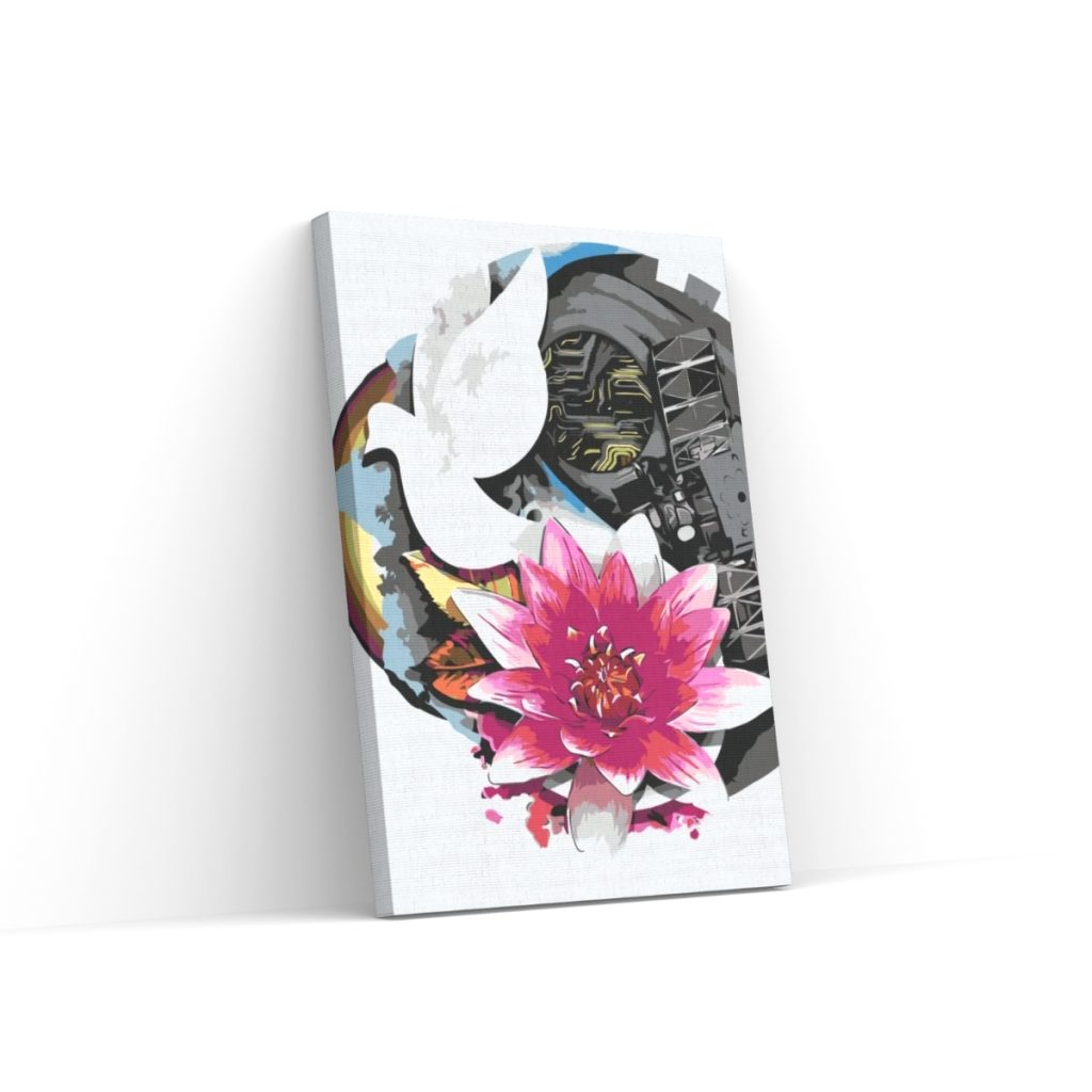 Pintar por Números - Palomas de la paz