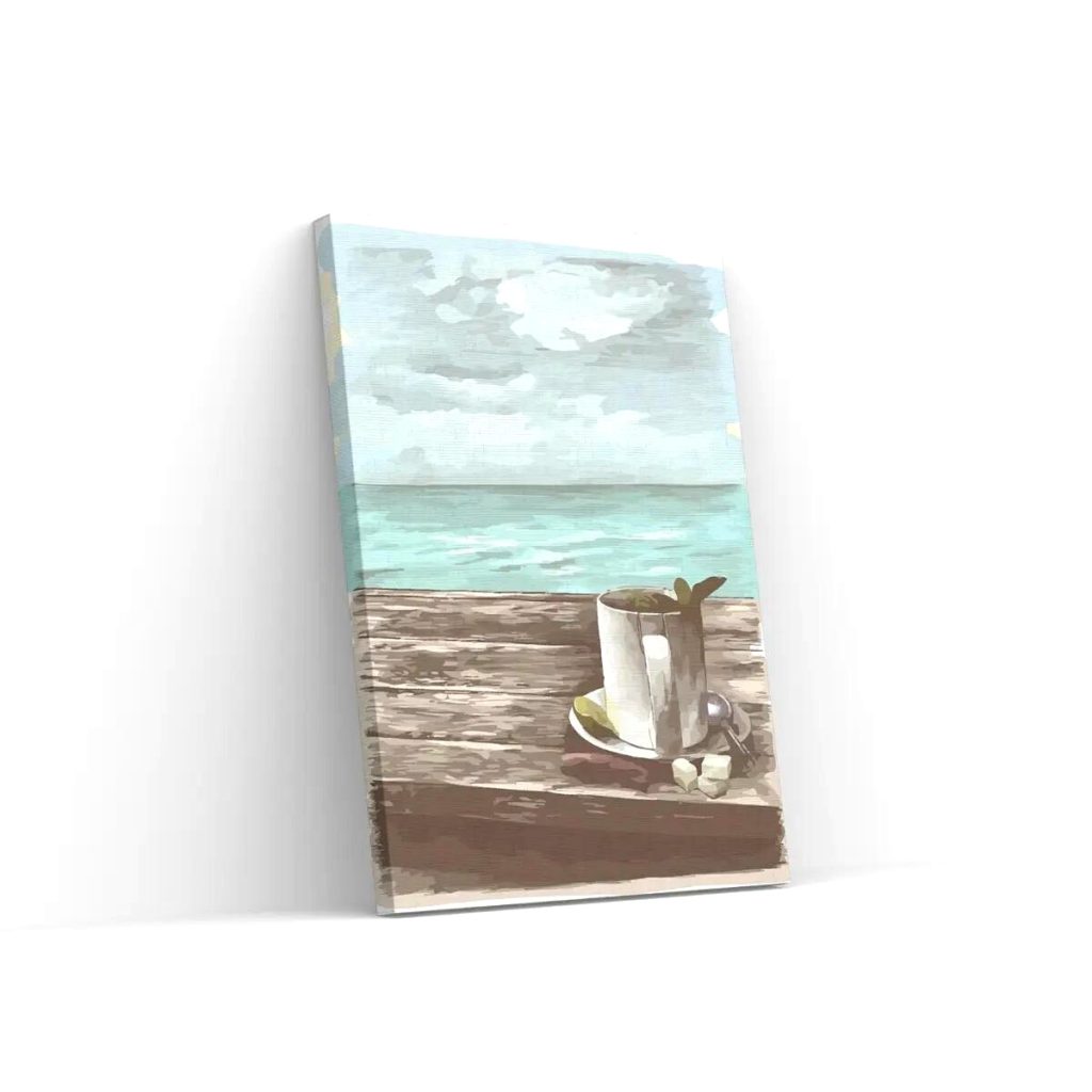 Pintar por Números - Un té junto al lago