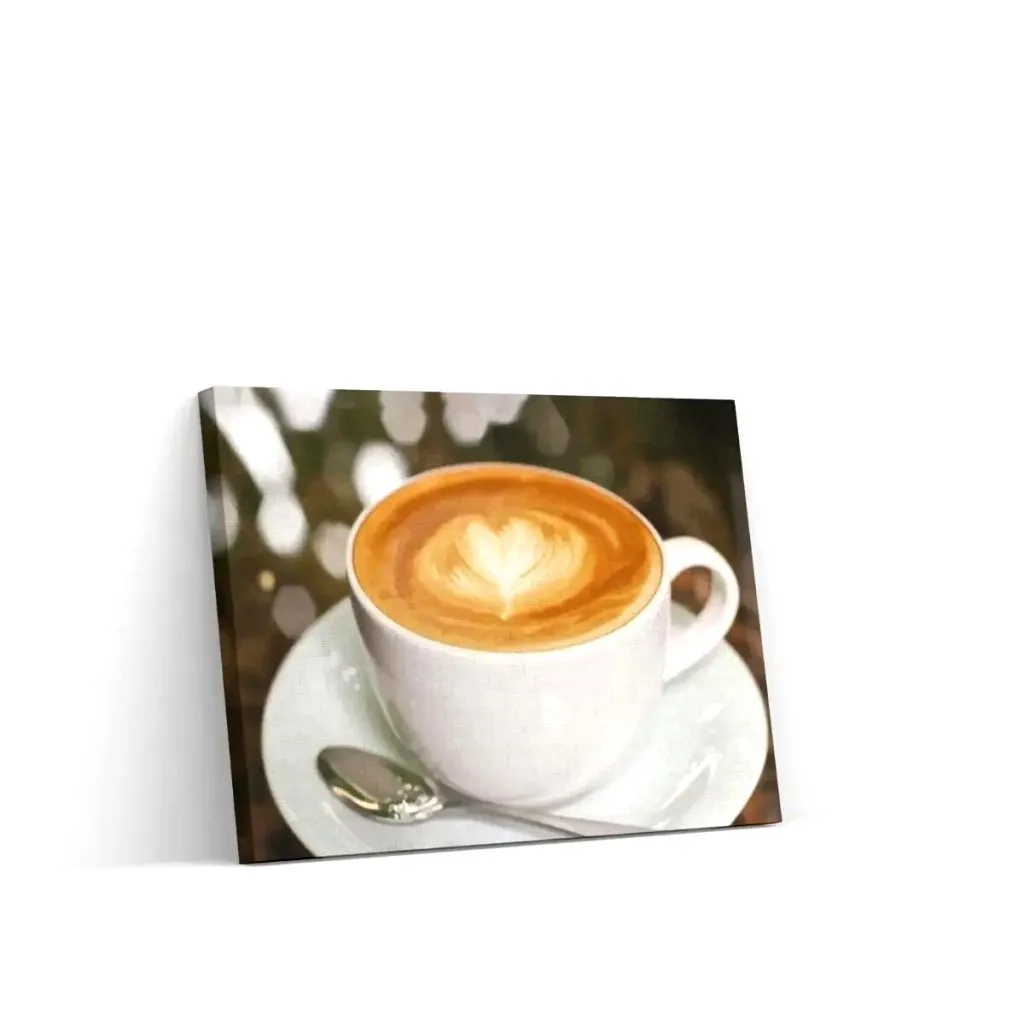 Pintar por Números - Café con corazón