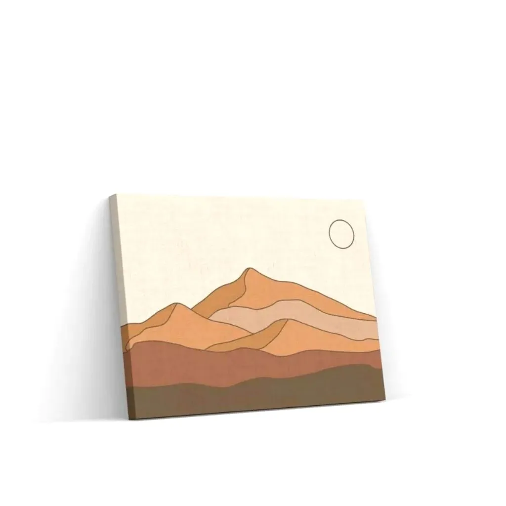 Pintar por Números - Paisaje boho - 2
