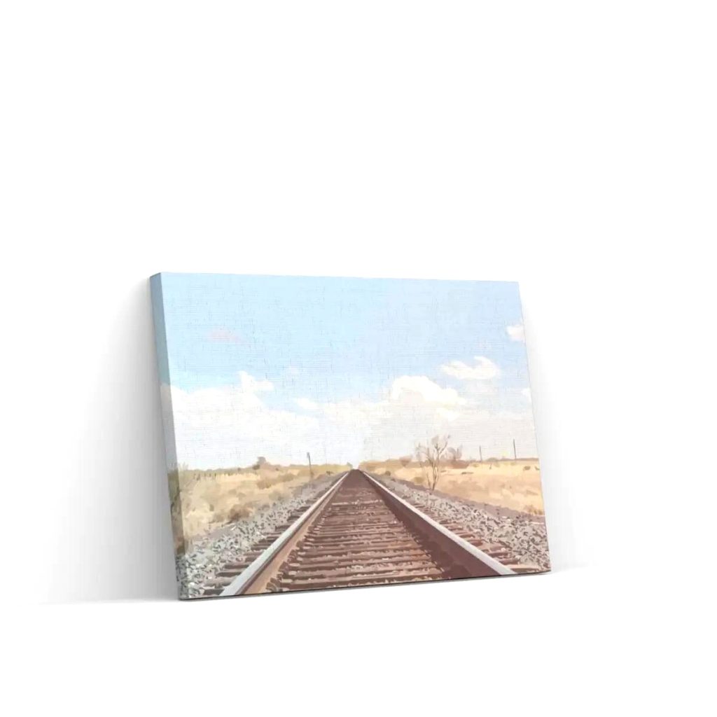 Pintar por Números - Ferrocarril del Oeste de Texas