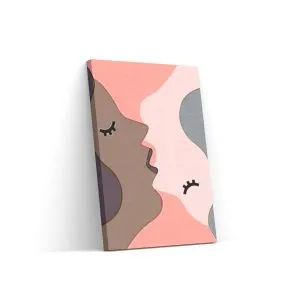 Pintar por Números - Beso enamorado