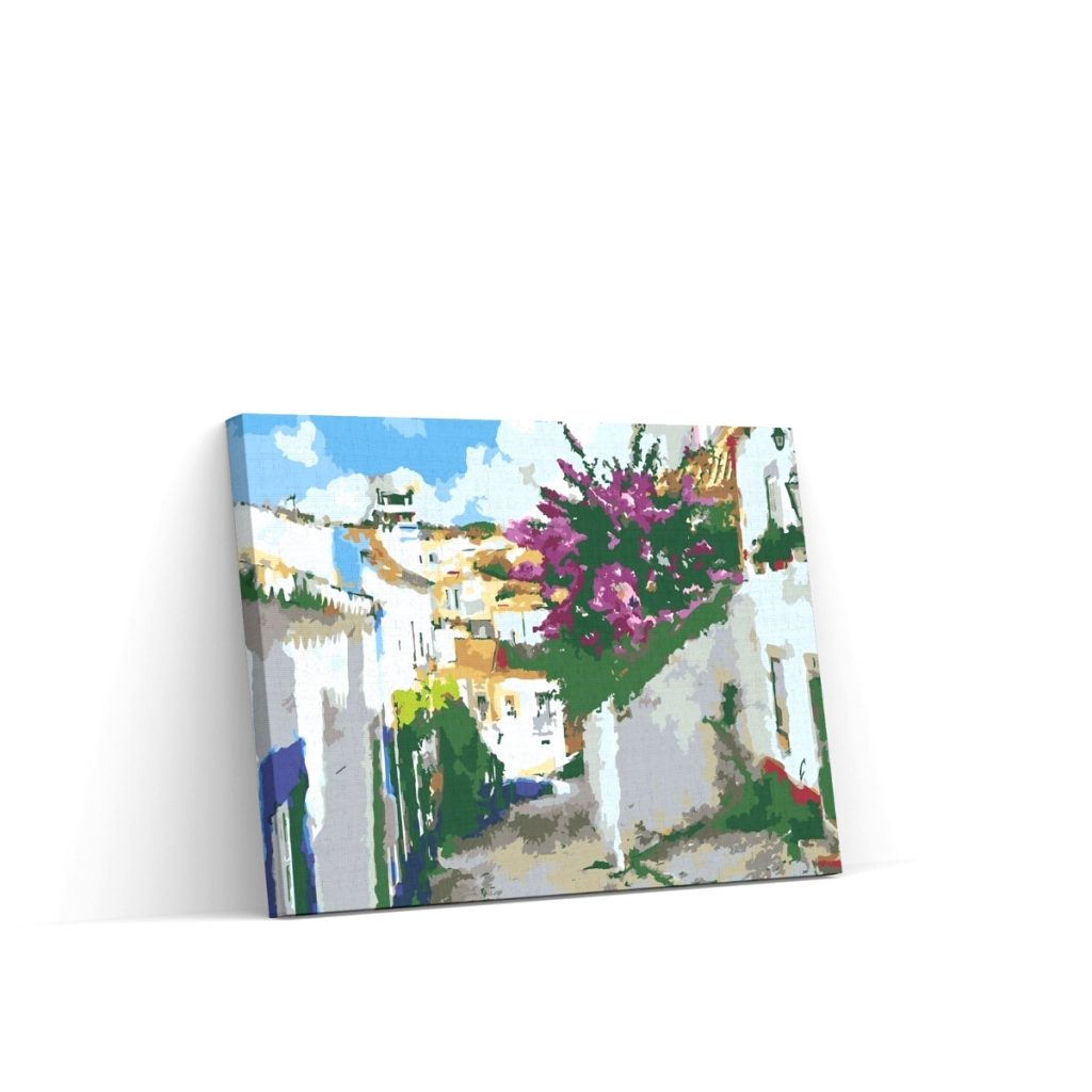 Pintar por Números - Calle del casco antiguo