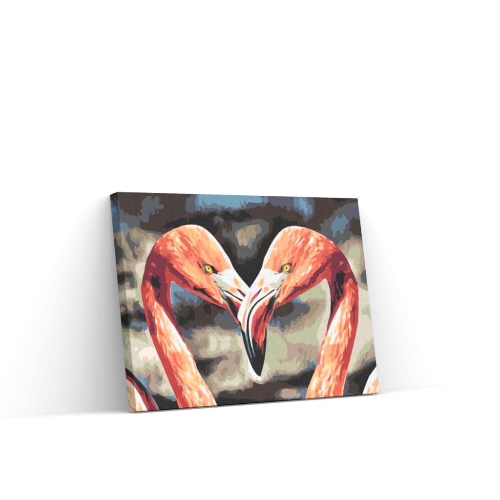 Pintar por Números - Flamencos