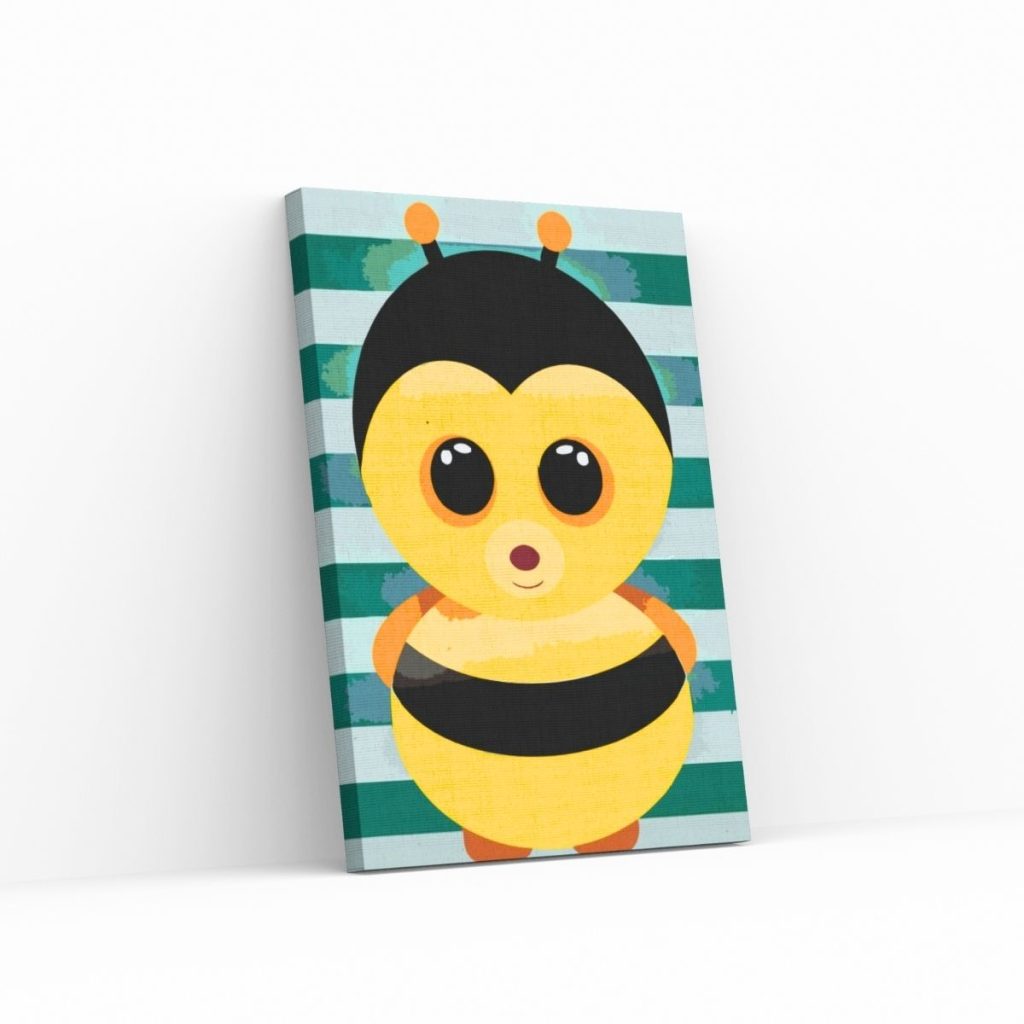 Pintar por Números - En el cartel