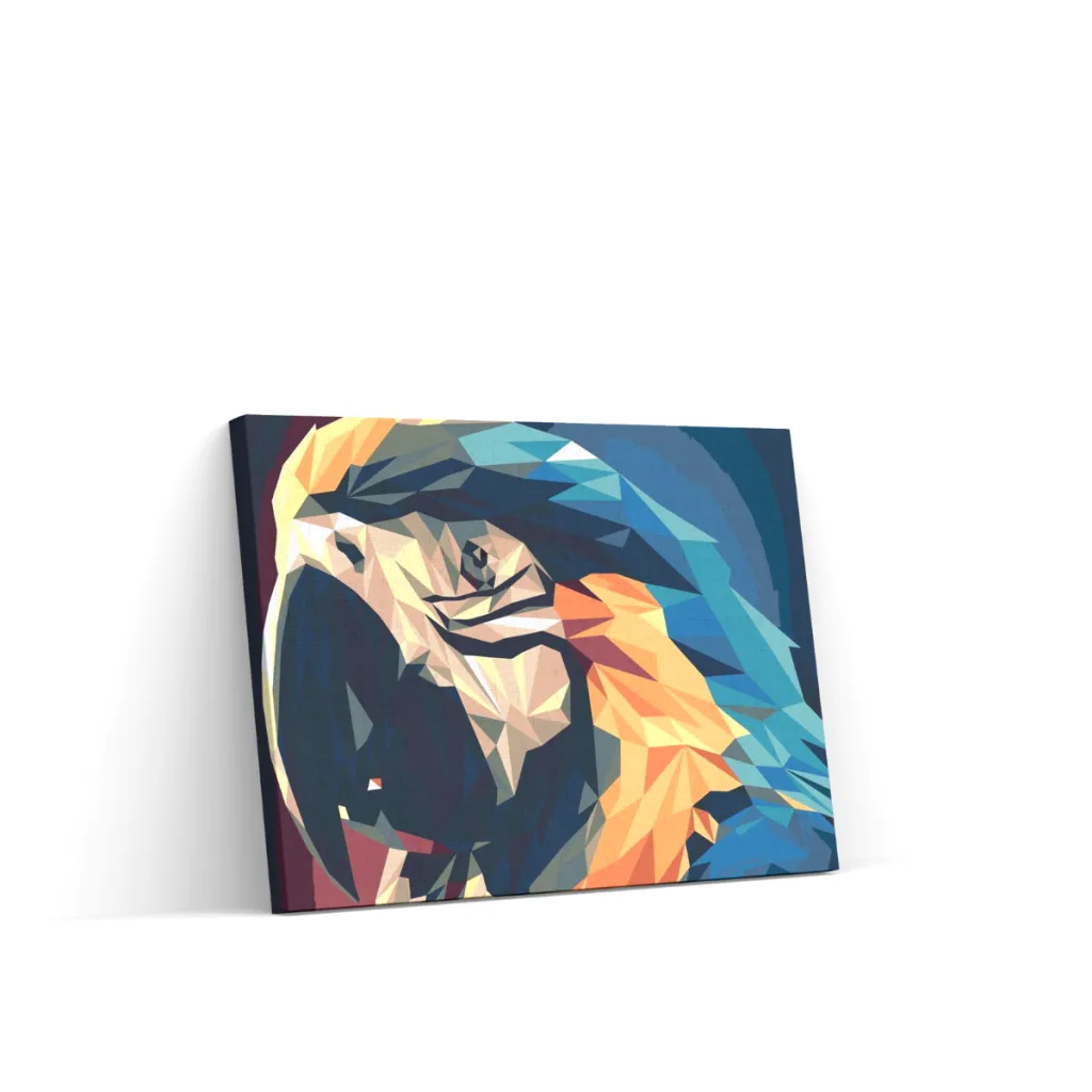 Pintar por Números - Loro Ara 2