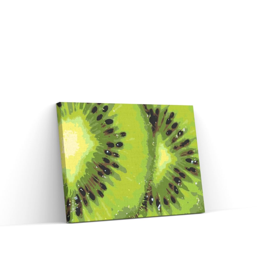 Pintar por Números - Fondo kiwi