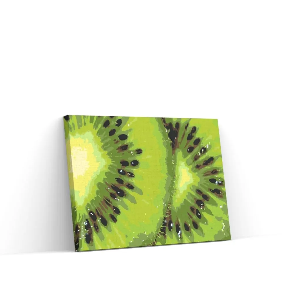 Pintar por Números - Fondo kiwi