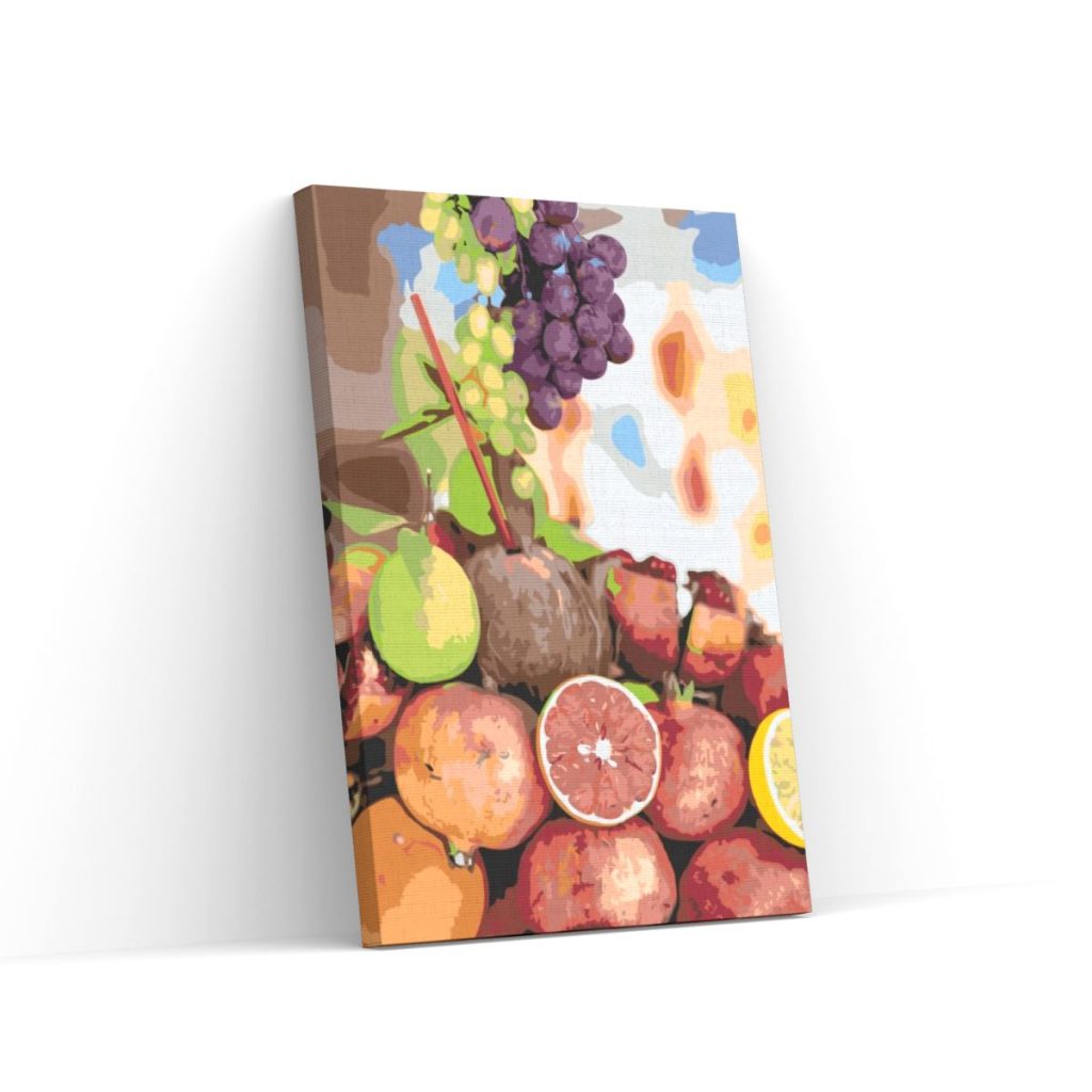 Pintar por Números - Coco y fruta