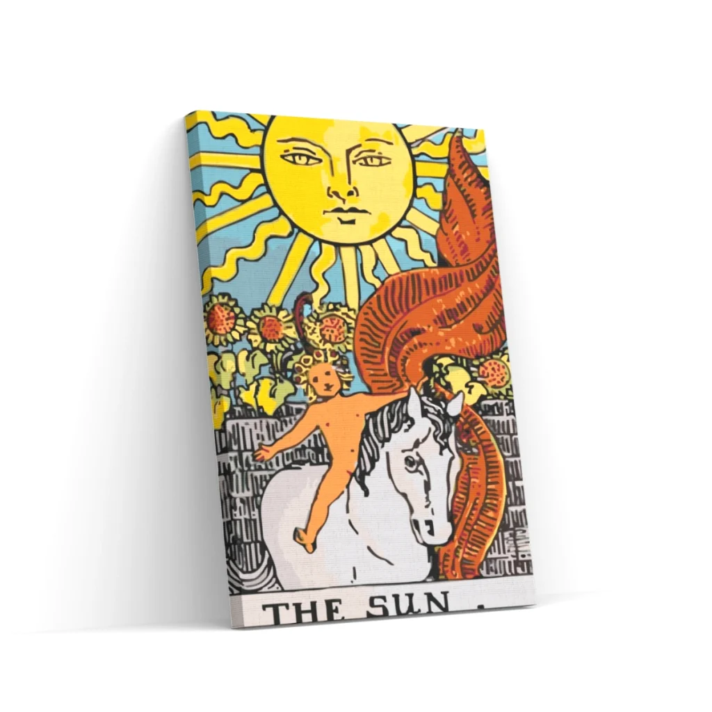 Pintar por Números - Carta del Tarot - Sol