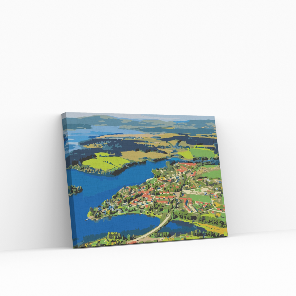 Pintar por Números - Depósito de agua Lipno