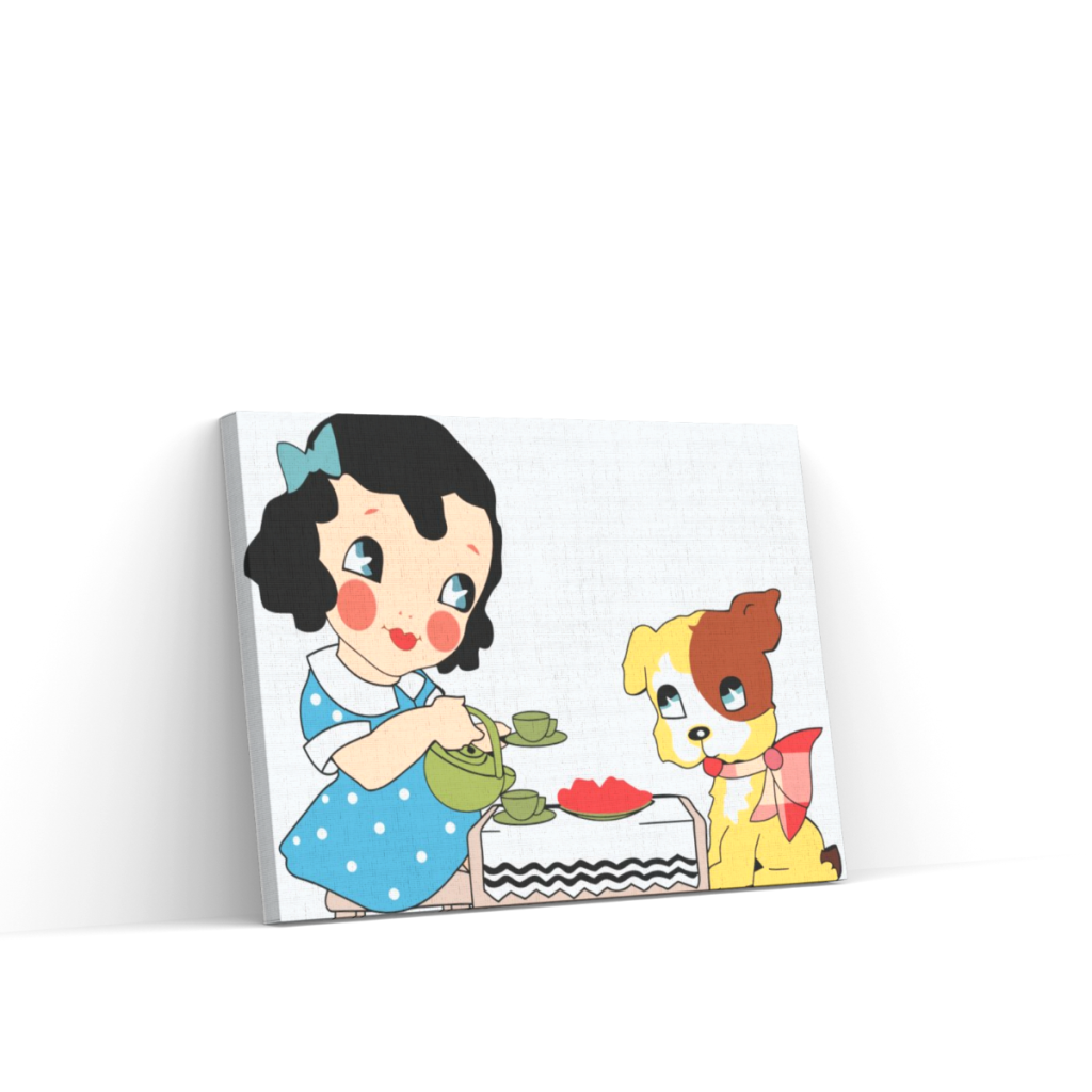 Pintar por Números - Sentarse a tomar el té