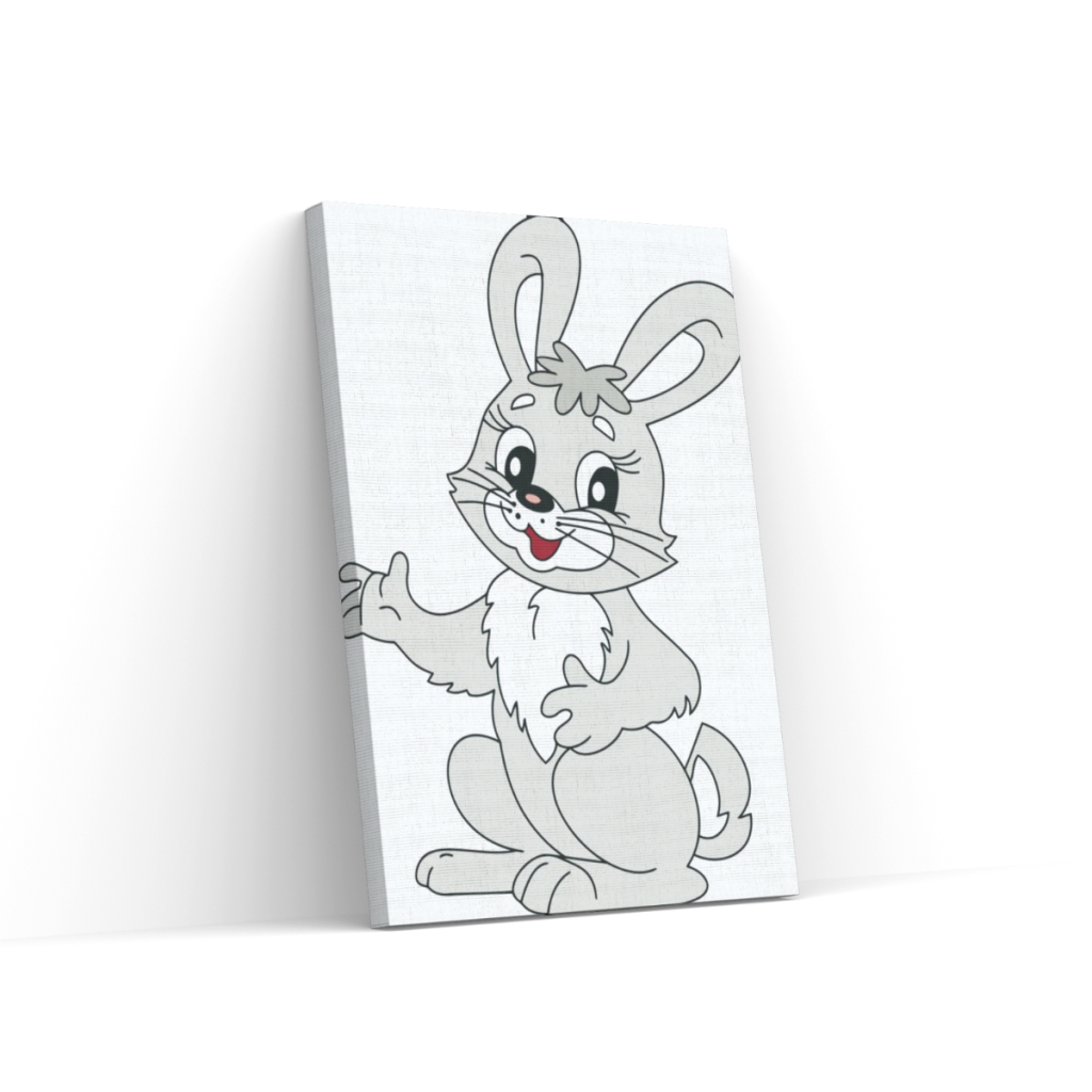 Pintar por Números - Liebre amistosa